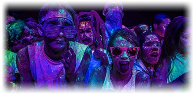 Color Fun Fest 5K | Epic Day and Night Color Run